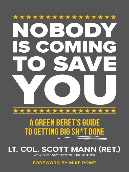 Title details for Nobody Is Coming to Save You by Scott Mann - Wait list